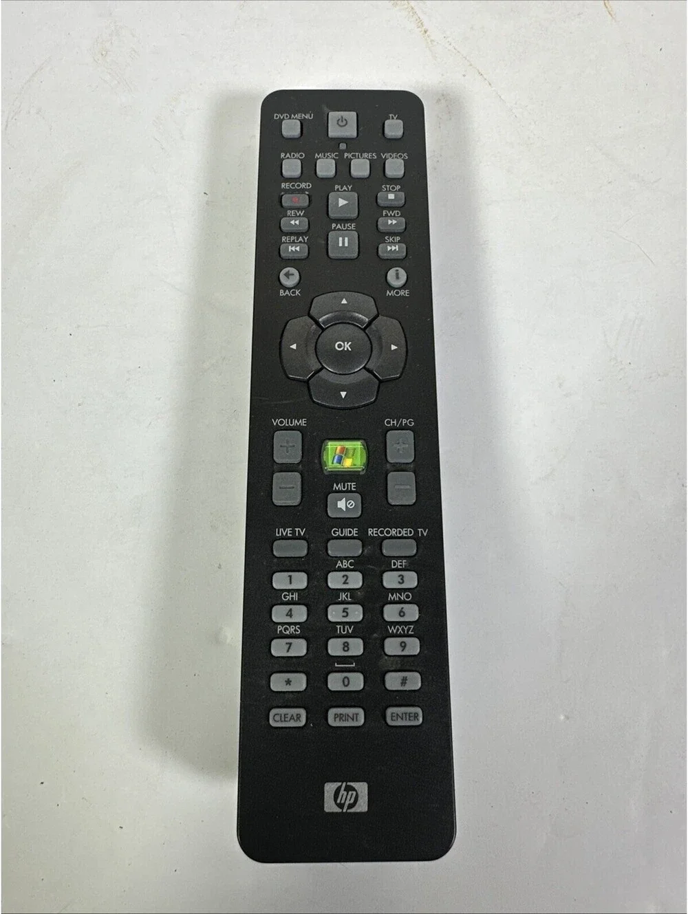HP RC6 IR Remote Control 5088-8734 OEM for Windows Media Center PC Tested